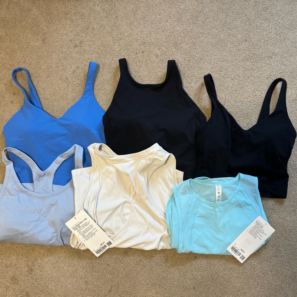 Lululemon Tank Top Bulk (Sizes 2-4)